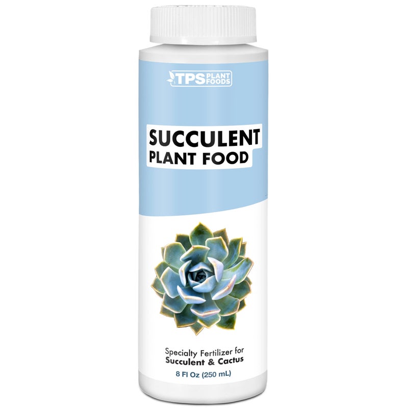 TPS NUTRIENTS Succulent Plant Food for Succulents, Cactus, Jade and Aloe, Liquid Houseplant Fertilizer 8 oz (250mL) - Image 1